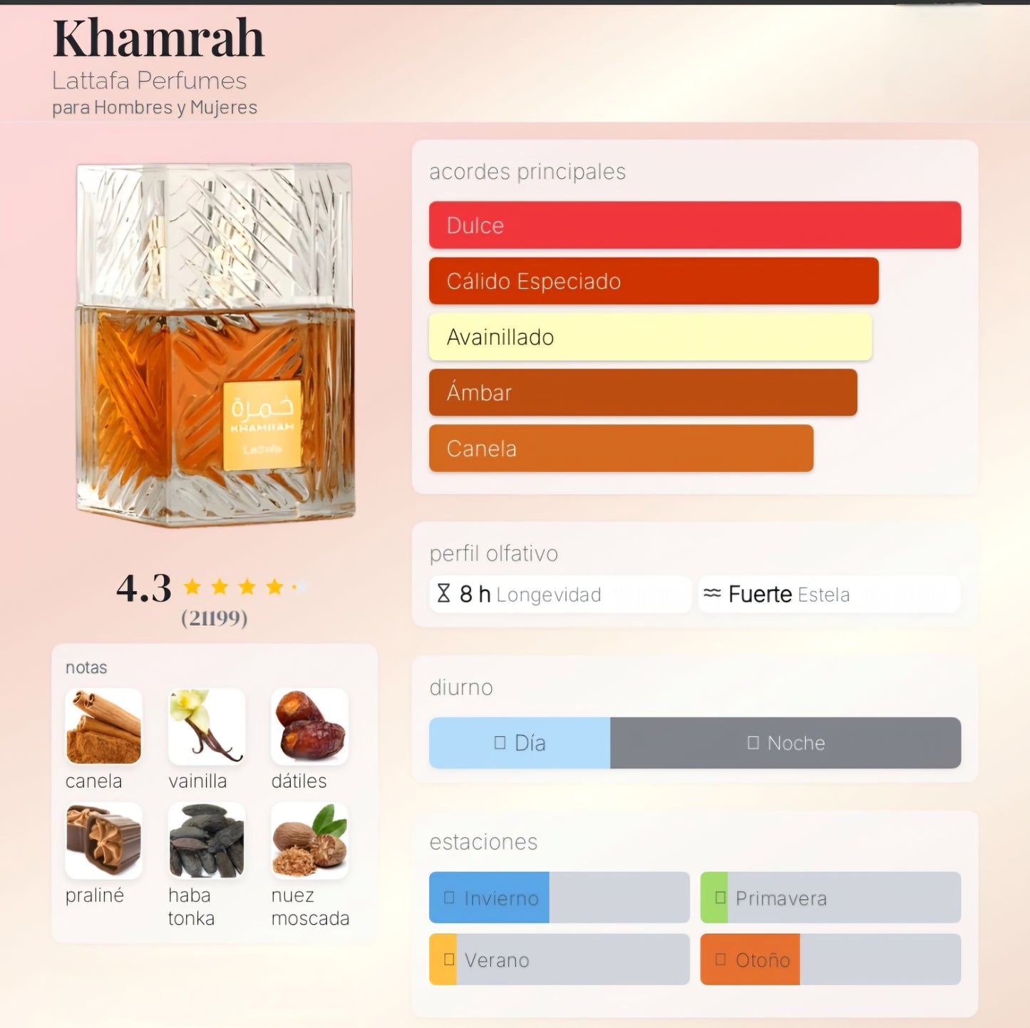 Lattafa Khamrah 100ml EDP