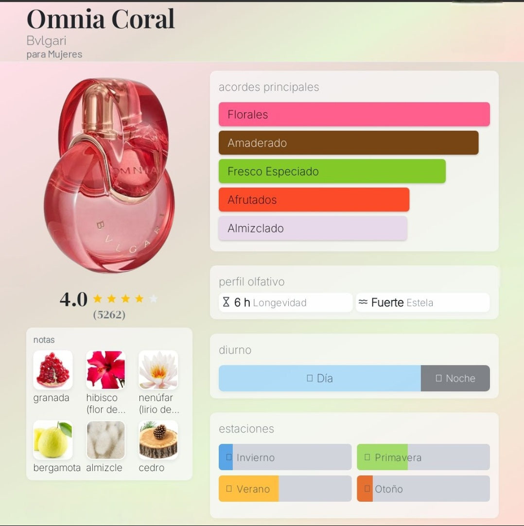Omnia Coral Bvlgari