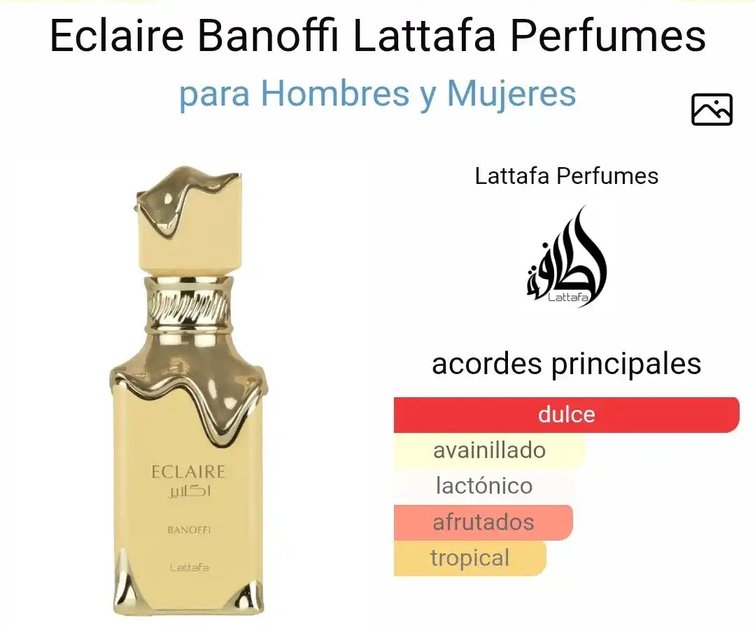 Eclaire Banoffi Lattafa 100ML