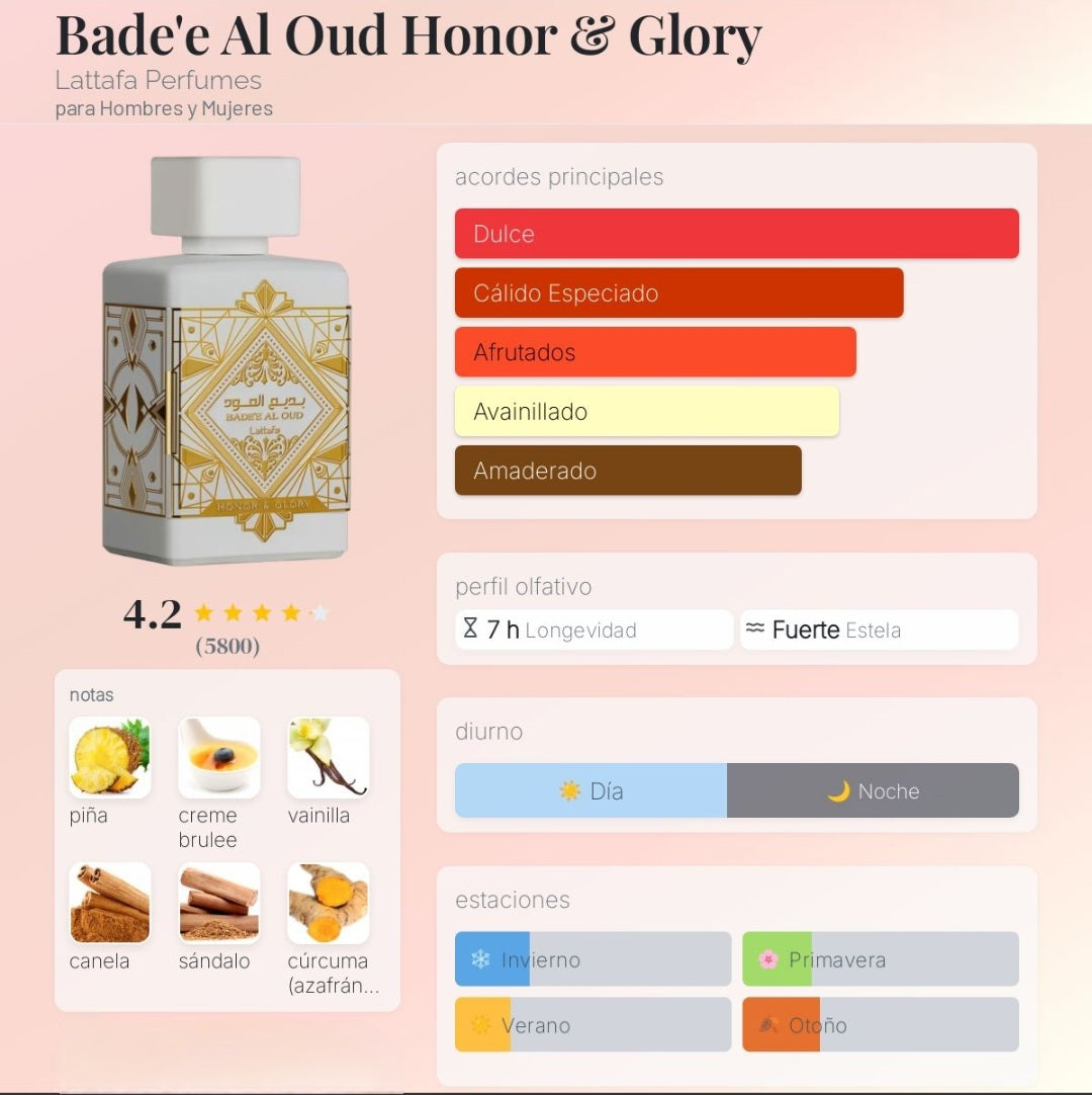Honor & Glory Lattafa