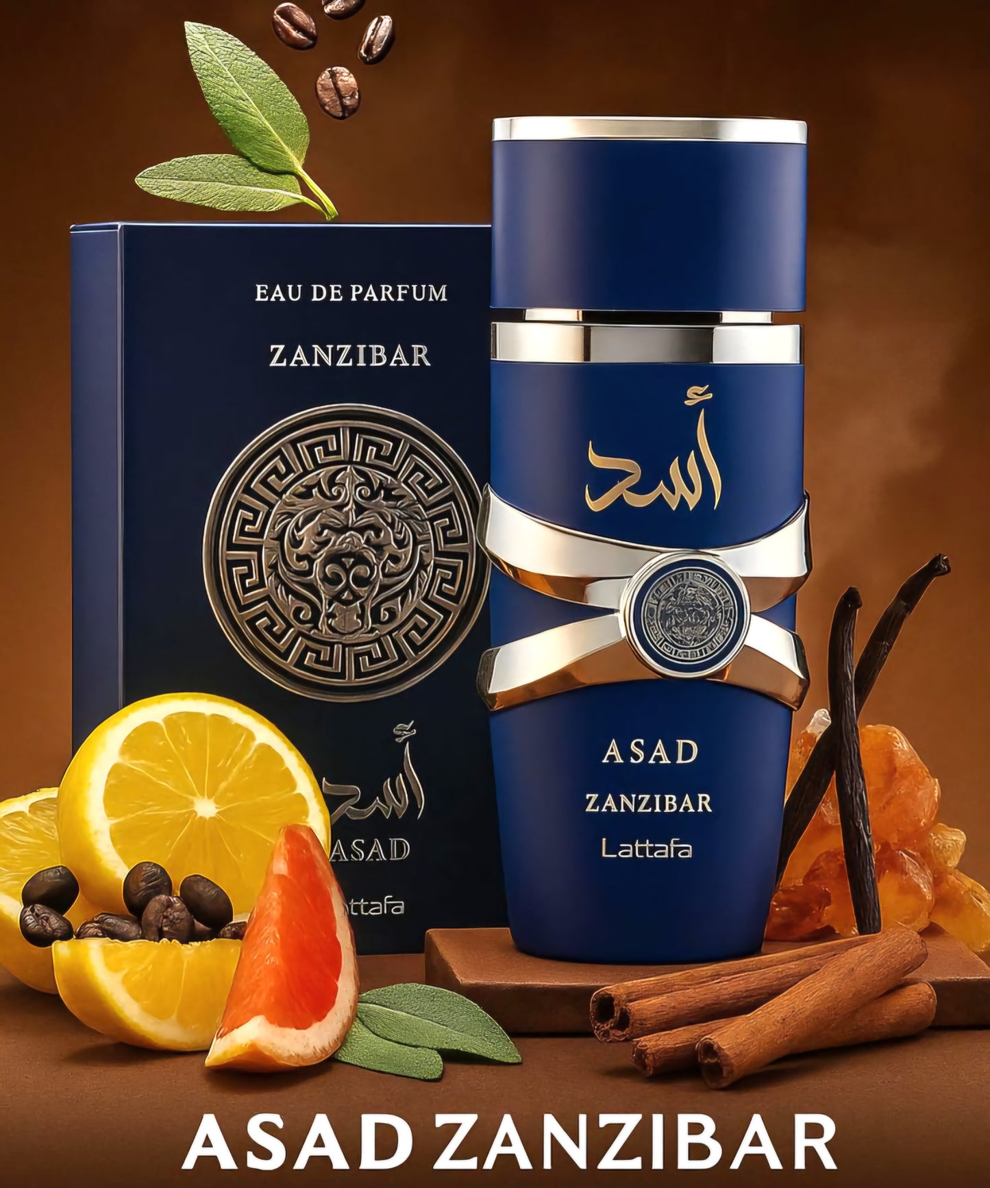 Lattafa Asad Zanzibar 100ml EDP 1.1 Premium
