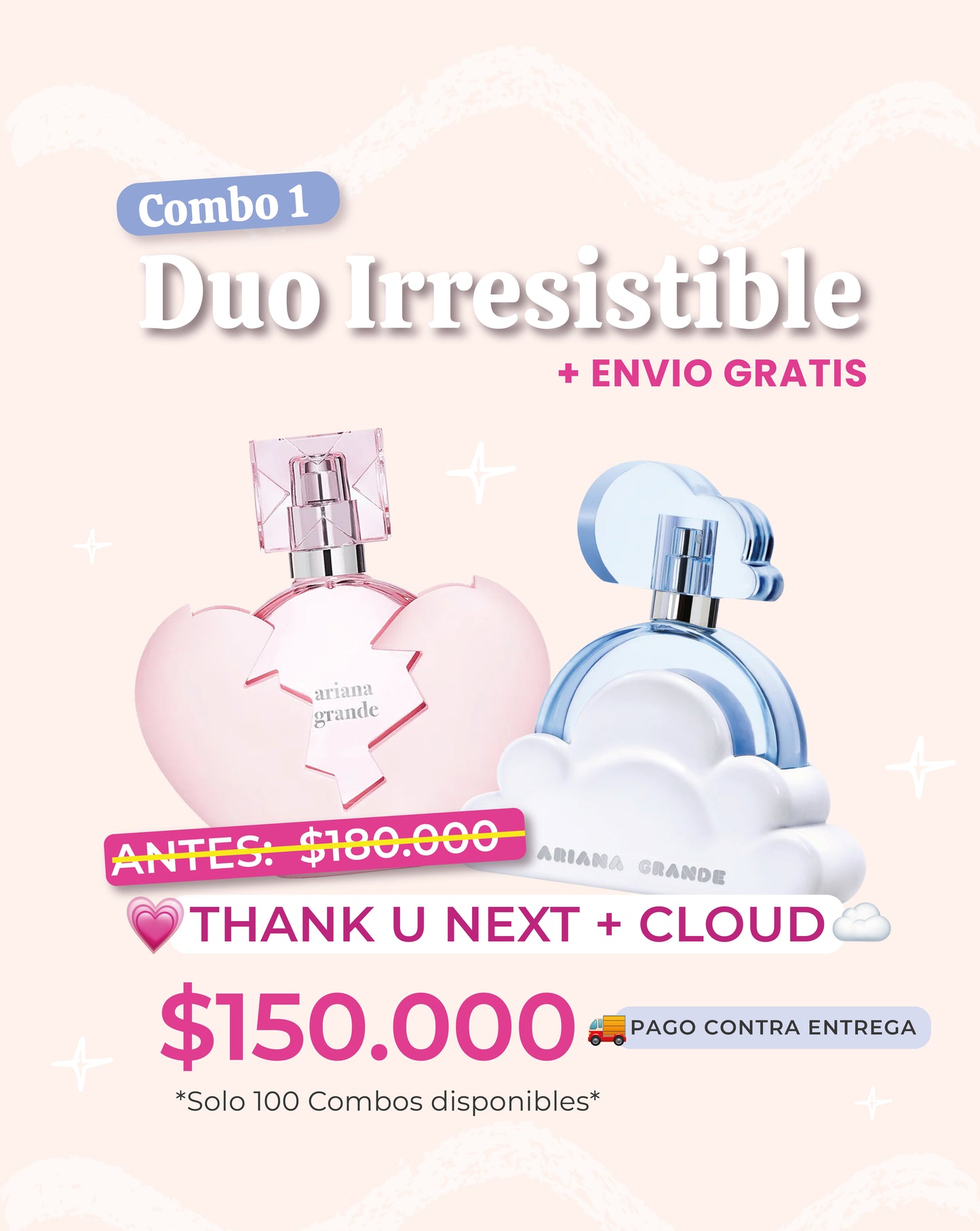 Combo Thank U Next 100ML + Cloud 100ML
