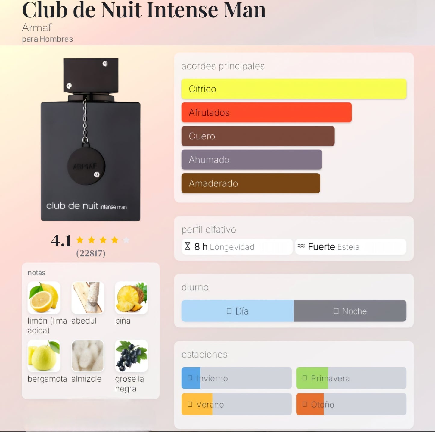 Club De Nuit Intense Man 105ml EDT 1.1 Premium