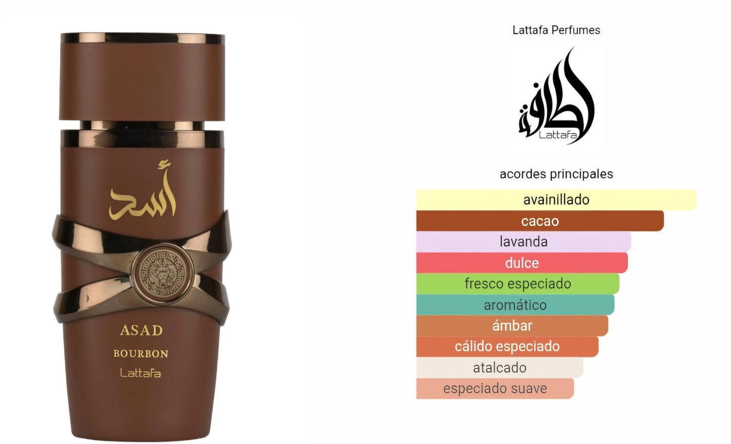 Lattafa Asad Bourbon  EDP 100ml