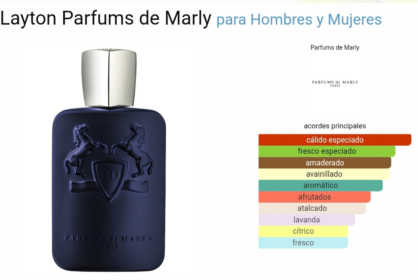 Layton Parfums De Marly 125ml EDP 1.1 Premium
