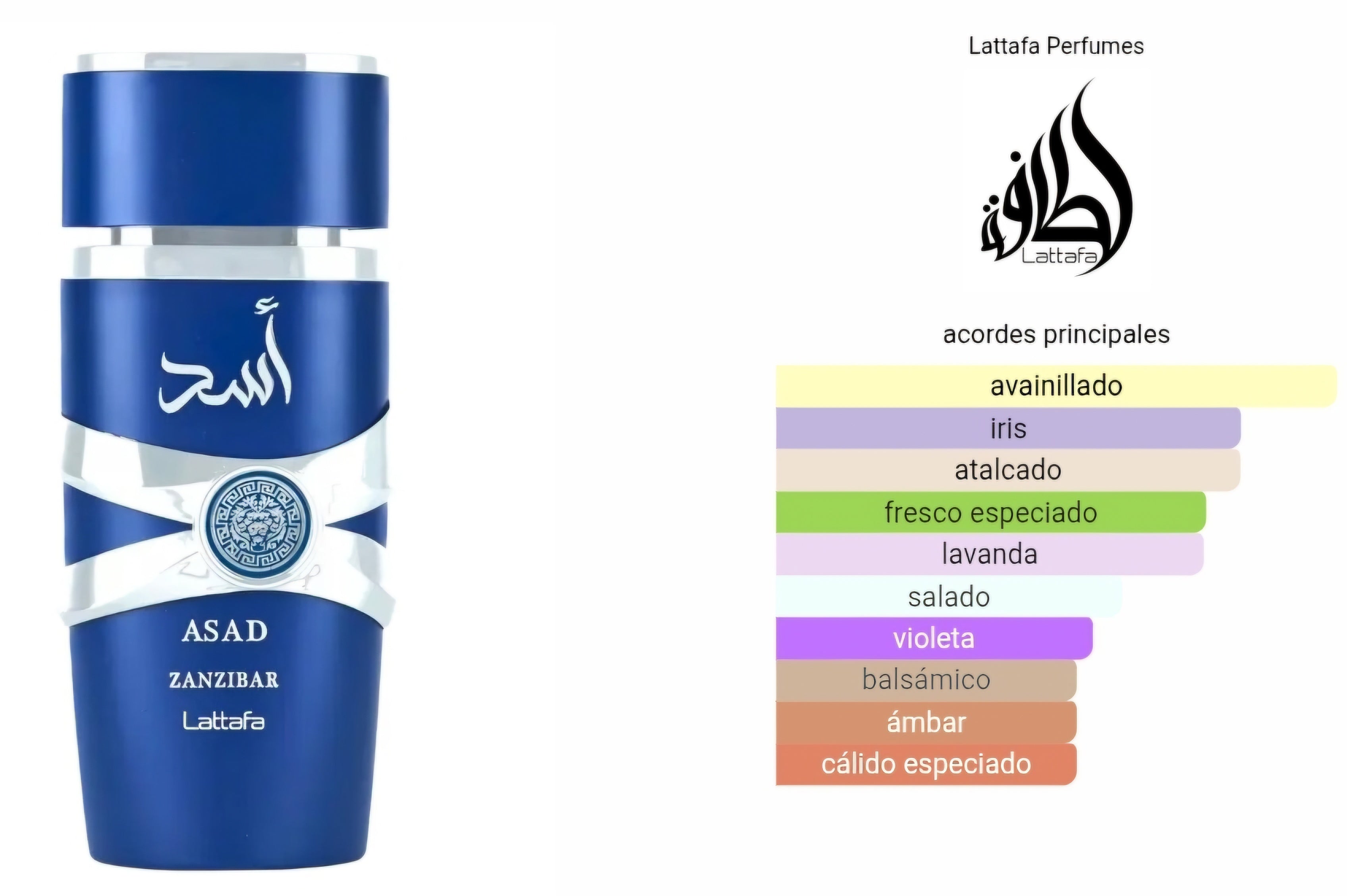 Lattafa Asad Zanzibar 100ml EDP 1.1 Premium