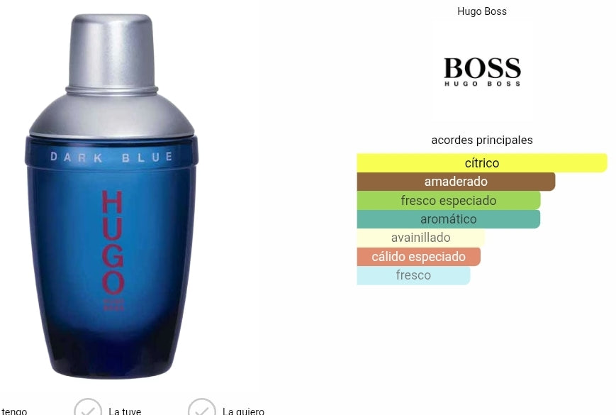 Hugo Dark Blue 1.1 Premium