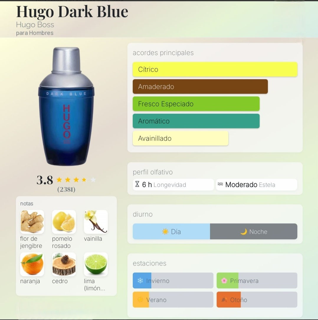 Hugo Dark Blue 1.1 Premium