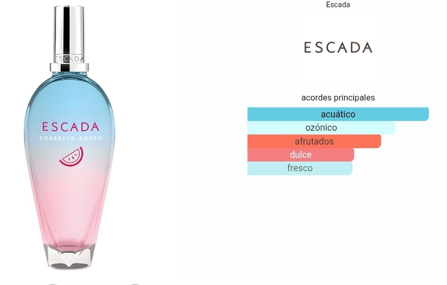 Sorbetto Rosso Escada