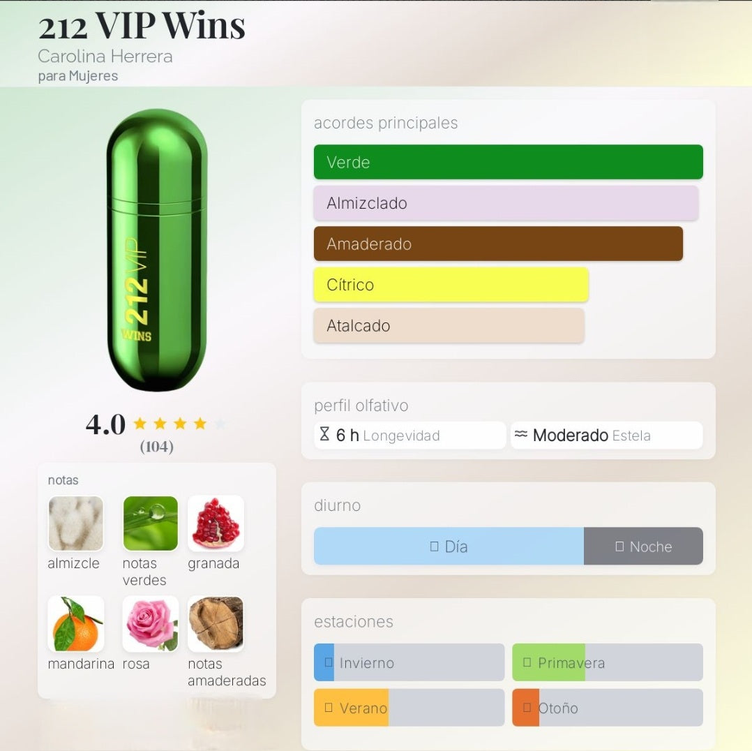 212 VIP Wins 1.1 Premium