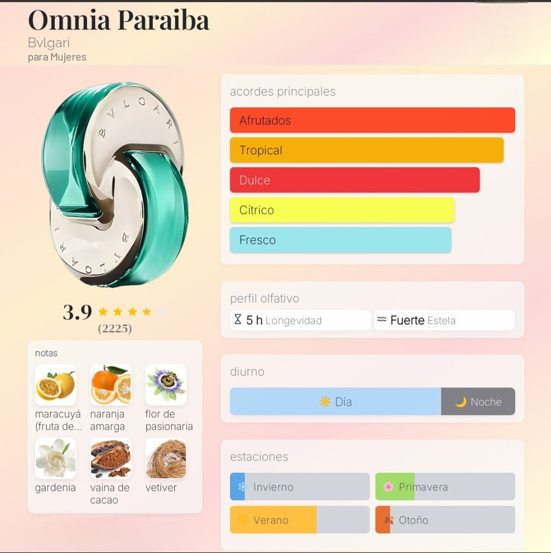 Omnia Paraiba Bvlgari 1.1 Premium