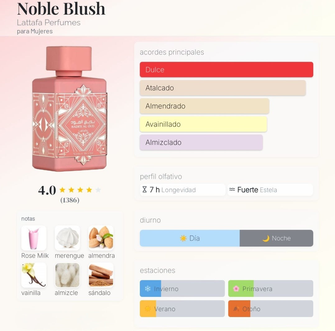 Noble Blush Lattafa