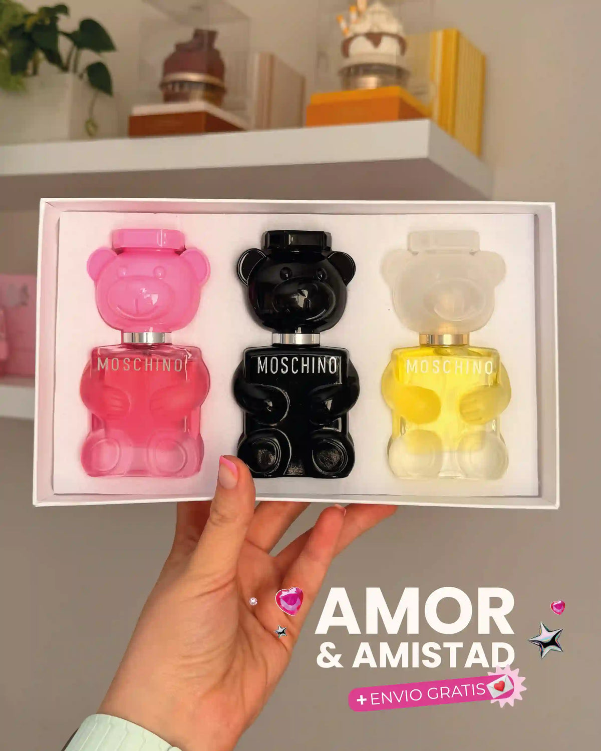 Set Mini Moschino 30 ml (Unisex) ✨🧸💘