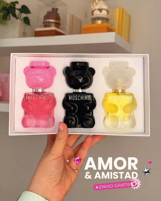 Set Mini Moschino 30 ml (Unisex) ✨🧸💘